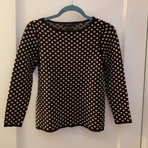 Ann Taylor geometric pattern sweater-top